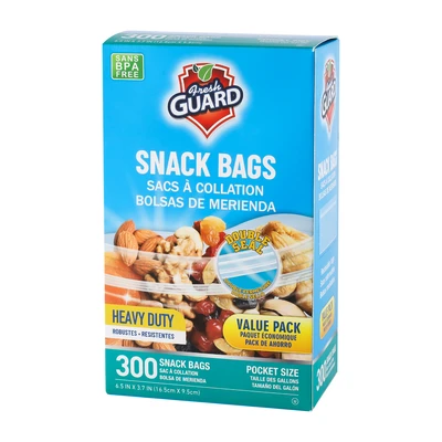 31100, Fresh Guard Snack Bag 300ct, 191554311008