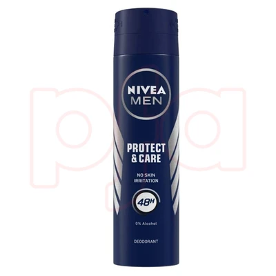 NBS150MPC, Nivea Body Spray 150ml Men Protect & Care, 8904256000284