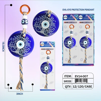 EV14-007, EVIL-EYE PROTECTION PENDANT, 887257870019