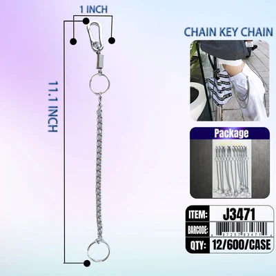 J3471, Key Chain & Steel Chain, 887257834714