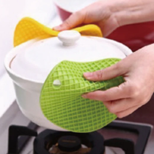 38100, Ideal Kitchen Multipurpose Round Silicone Trivet, 191554381001