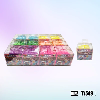 TY549, Squezy Relief Fidget Toys Ice Cube 2", 887258005496