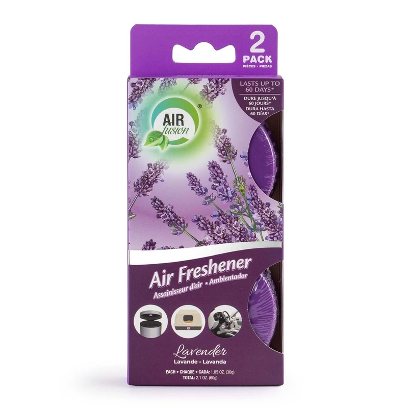 Air Fusion Air Freshener Gel 2pk Lavender