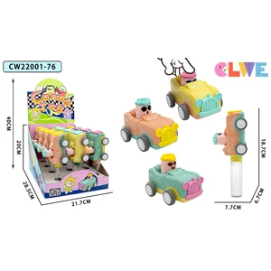 LETIME-FUNNYCAR, Letime Press Candy Toys 4g Funny Press and Go Car