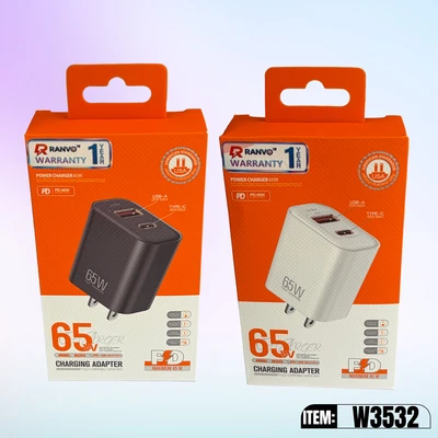 W3532, Power Adapter 65W, 6918033874984