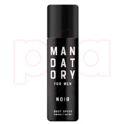 89702, MANDATORY NOIR VOC BODY SPRAY 180 ML, 191554897021