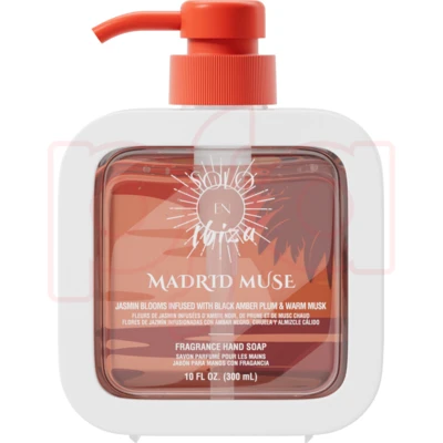 60720, Solo EN Ibiza Hand Soap 10oz/300ml Madrid Muse, 191554607200
