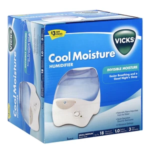 VH1G, Vicks 1.0 Gallon Cool Mist Humidifier, 328785231007