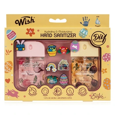 OL60427, Wish Liquid Hand Sanitizer Spray 1.5oz 2pk, 191554604278