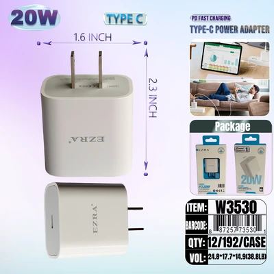 W3530, Power Adapter 20W, 6918033884891