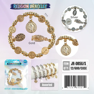 JR-085, Crystal Religion Bracelet, 887257840012