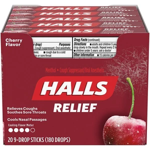 HAL9C, Halls 9pc Cherry, 312546627710