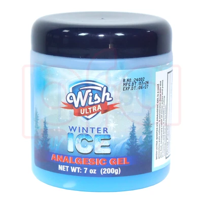 61320, Wish Analgesic Ice Gel 7oz, 191554613201