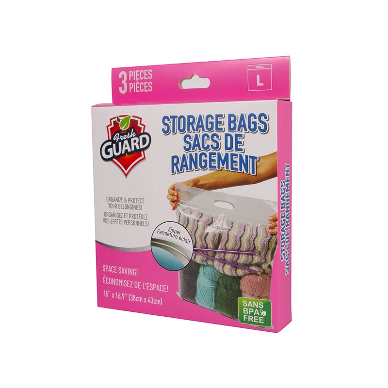 Fresh Guard Storage Bag Large 3PK