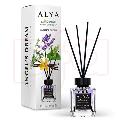 99143, ALYA Nature Scents Reed Diffuser 3.3oz Angel's Dream, 8696601070409