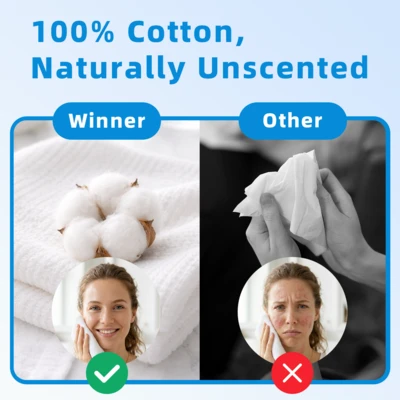 24050-12, Modess Disposable Face Towels 50ct, 191554240506