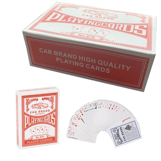 84054, Playing Card Red, 694118840544