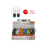 Type C to C PD 18W Charge & Sync Premium Metallic Cable - Fast Charging