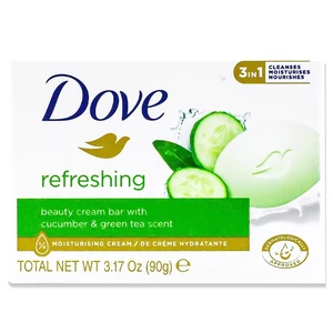 DS90-RC, Dove Soap 90g 3.17oz Refreshing Cucumber Green Tea, 8712561538077