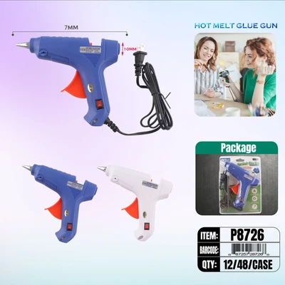 P8726, Hot Melt Glue Gun UL (Glue-10mm), 887257287268