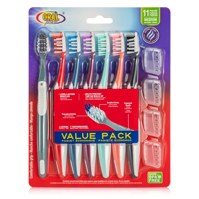 Oral Fusion Toothbrush 11PK Medium