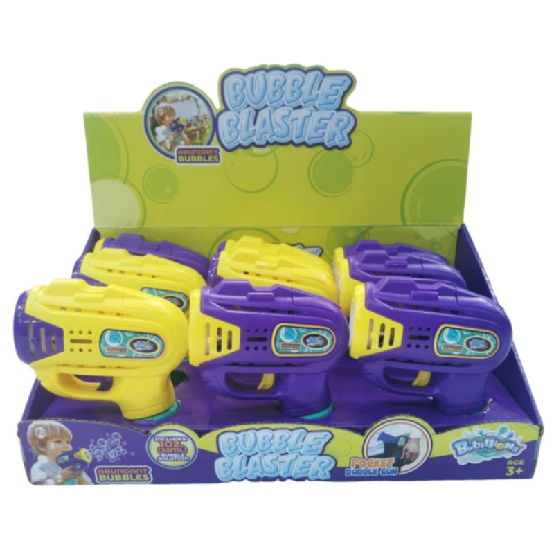 Krazy Bubble Machine Gun 30ml Toy W/PDQ