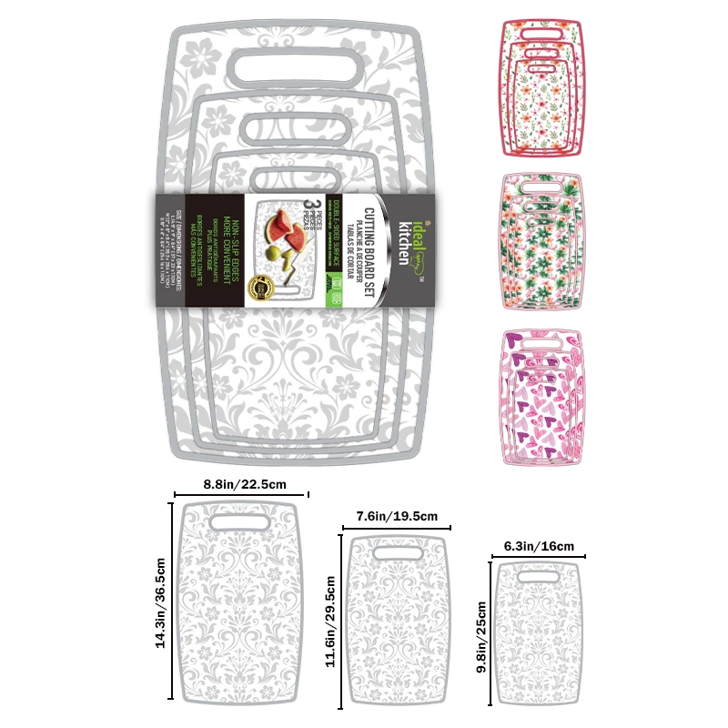 Ideal Kitchen Cutting Board 3PK