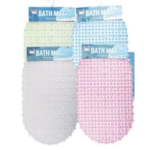 72000, Ideal Bath Mat 60x35cm Clear Dots, 191554720008