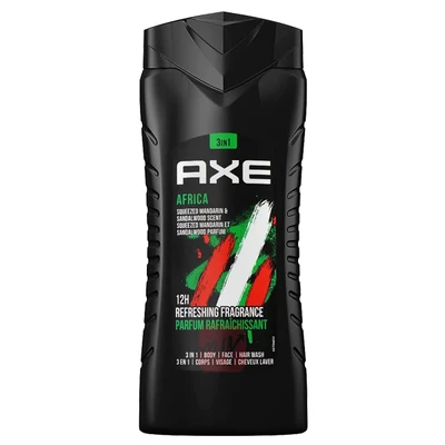 ABW250AF, Axe Body Wash 250ML Africa, 8720181153617