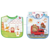 PEVA Baby Bib with Crumb Catcher