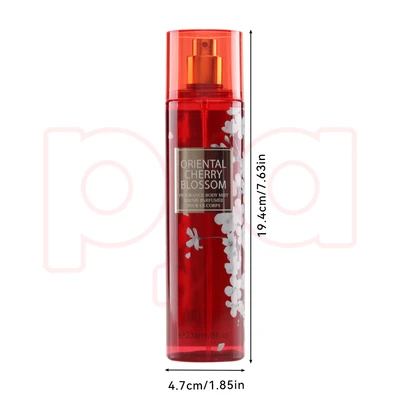 88613, Fragrance Body Mist 8 oz/236 ml Oriental Cherry Blossom for Women, 191554886131