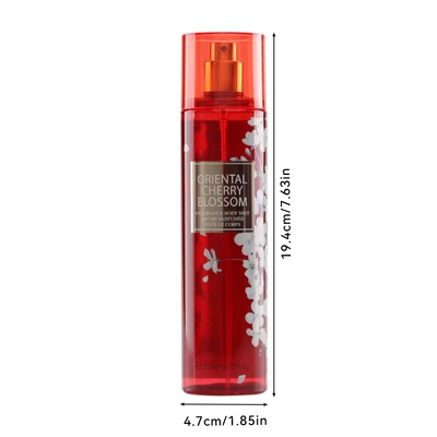 88613, Fragrance Body Mist 8 oz/236 ml Oriental Cherry Blossom for Women - United Scents, 191554886131