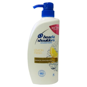 HSS720LF, Head & Shoulders Shampoo 720ml w/ Pump Lemon Fresh, 4902430553650