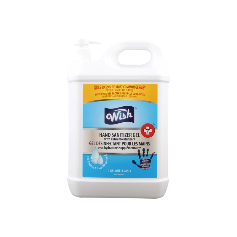 Wish Hand Sanitizer 1 Gallon (3.785L) Pump