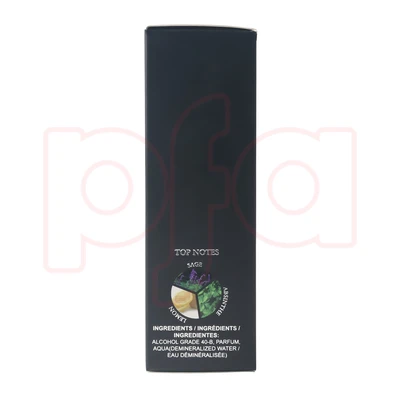 88200, Eau de Parfum 3.4 oz/100 ml Black Intense for Men - United Scents, 191554882003