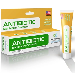 DRS-00022, Drs. Pharmacy 0.5oz. Antibiotic Bacitracin Ointment, 380489000037