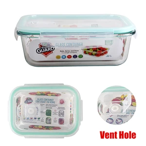 33118-12, Fresh Guard Glass Container 33.8oz Oven Safe 1pk, 191554331181