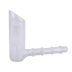 55947, GLASS  PIPE  CLEAR 16.5x12cm 130g, 036882559473