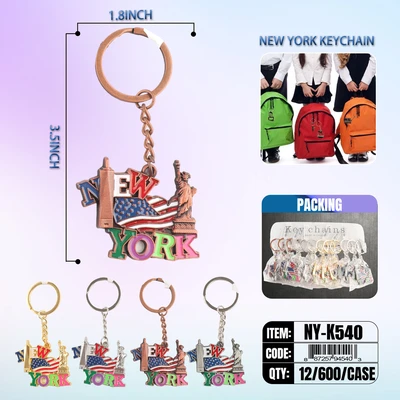 NY-K540, NY key chain, 887257945403