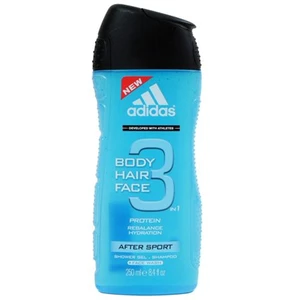 ASG250AST, Adidas Shower Gel 250ml 3-in-1 Active Sport, 3607340722127