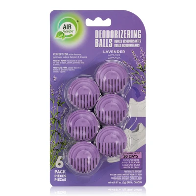 99883, Air Fusion Deodorizing Balls 6pk Laverder, 191554998834