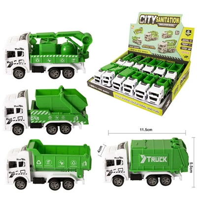 84101, Toy boomerang sanitation truck, 191554841017