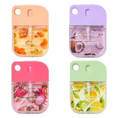 60383, Wish Hand Sanitizer Spray 1.2oz with Keychain Hole – PDQ, 191554603837