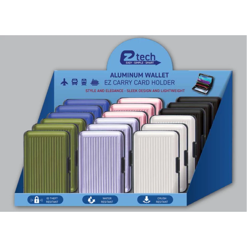 EZ-Tech Aluminum Wallet Solid