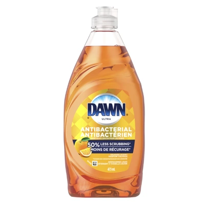 DAWNU16-OR, Dawn Ultra Dish Liquid 473mL 16oz Orange Scent, 030772006047
