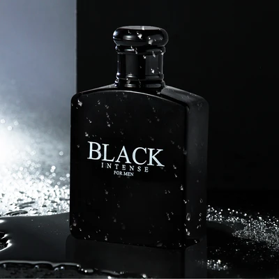 88200, Eau de Parfum 3.4 oz/100 ml Black Intense for Men - United Scents, 191554882003