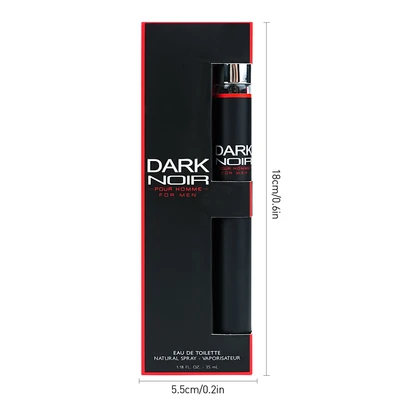 88815, Men's Eau De Toilette Cologne Set 1.18 oz/ 35 ml, 6 Scents Black Intense/Bross/Cool Breeze Mariner/Dark Noir/Extreme/Salvang Travel Set - United Scents, 191554882607