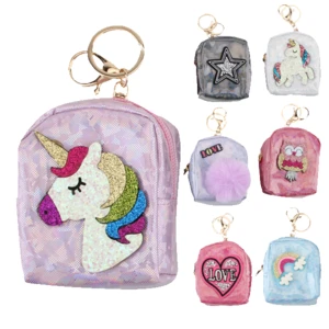 91127, CC Keychain Coin Purse Shiny Glitter, 191554911277