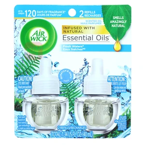 AWO2FW, Air Wick Oil 2PK Fresh Waters, 062338797175