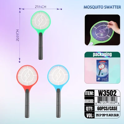 W3502, Electric Mosquito Swatter Battery Powered, 887257735028
